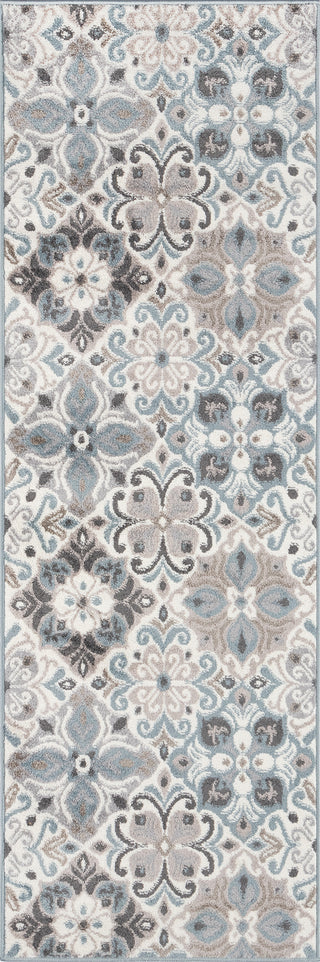 Momeni Haley HAL10 Grey Area Rug Runner Image