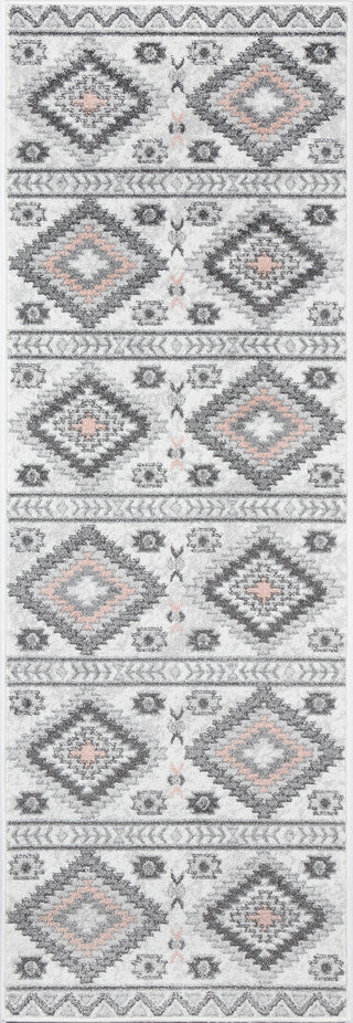 Momeni Haley HAL11 Grey Area Rug Runner Image