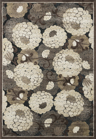 Loloi Halton HL-01 Black / Beige Area Rug main image