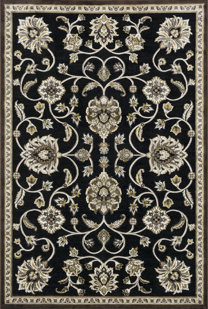 Loloi Halton HL-09 Black / Gold Area Rug main image