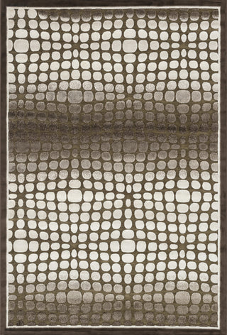 Loloi Halton HL-16 Dark Brown / Beige Area Rug main image