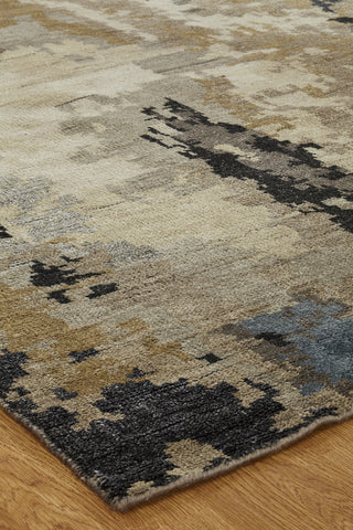 Ancient Boundaries Hammond HAM-01 Tans/Blues Area Rug Closeup Image