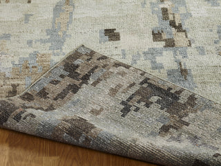 Ancient Boundaries Hammond HAM-02 Earth + Water Area Rug Closeup Image