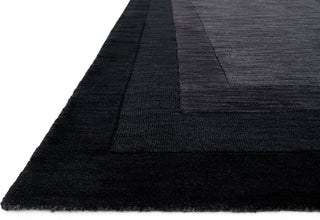 Loloi Hamilton HM-01 Grey/Charcoal Area Rug Corner 