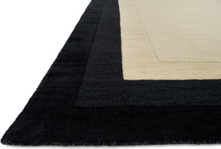 Loloi Hamilton HM-01 Ivory/Charcoal Area Rug Corner Image Feature