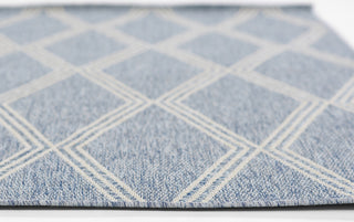 Momeni Hampton HAM-5 Blue Area Rug Close up