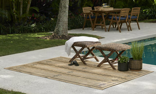 Momeni Hampton HAM-6 Natural Area Rug Lifestyle Image Feature