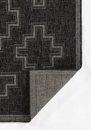 Momeni Hampton HAM-9 Black Area Rug Round Image