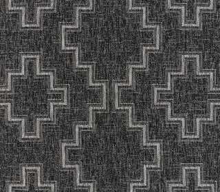 Momeni Hampton HAM-9 Black Area Rug Round Image