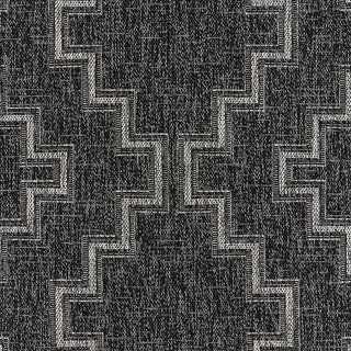 Momeni Hampton HAM-9 Black Area Rug Swatch Image