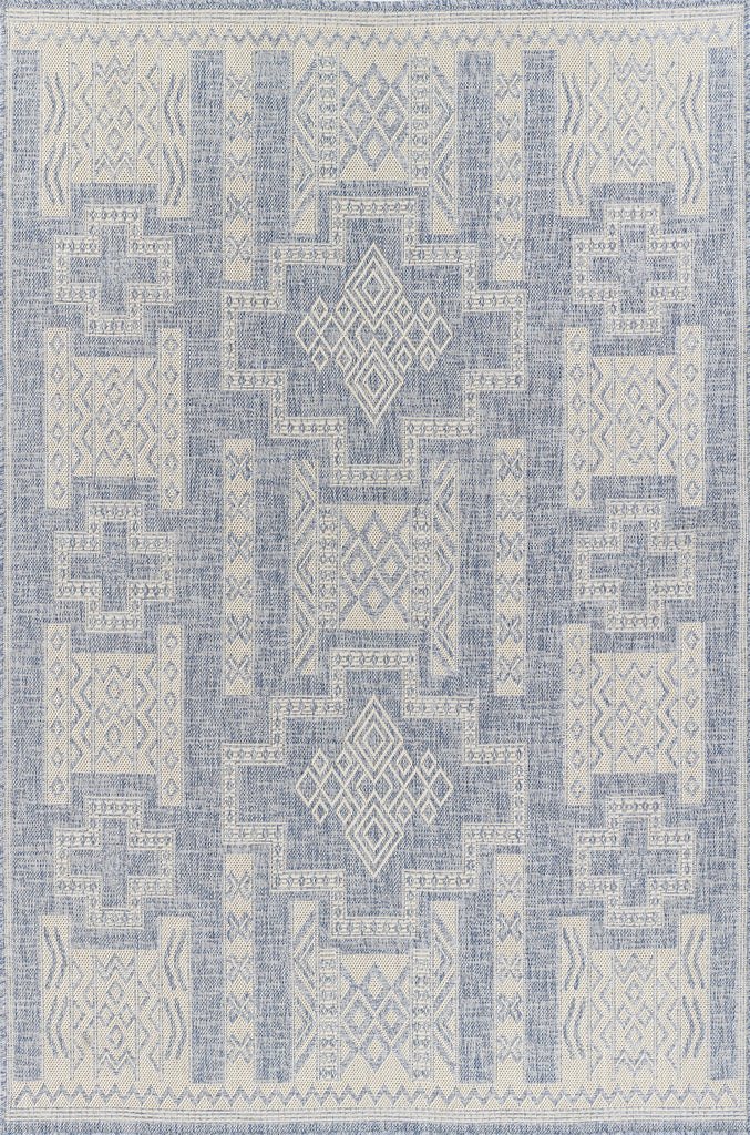 Momeni Hampton HAM10 Blue Area Rug main image