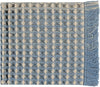 Surya Hannah HAN-6000 Beige/Blue Hand Woven Area Rug by Papilio 16'' Sample Swatch