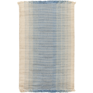 Surya Hannah HAN-6000 Beige/Blue Area Rug by Papilio 5' x 8'