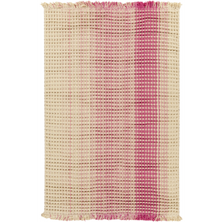 Surya Hannah HAN-6002 Hot Pink Area Rug by Papilio 5' x 8'