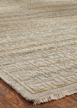 Ancient Boundaries Happy HAP-01 Natural Tones Area Rug Closeup Image