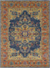 Surya Harput HAP-1004 Blue/Orange Area Rug main image