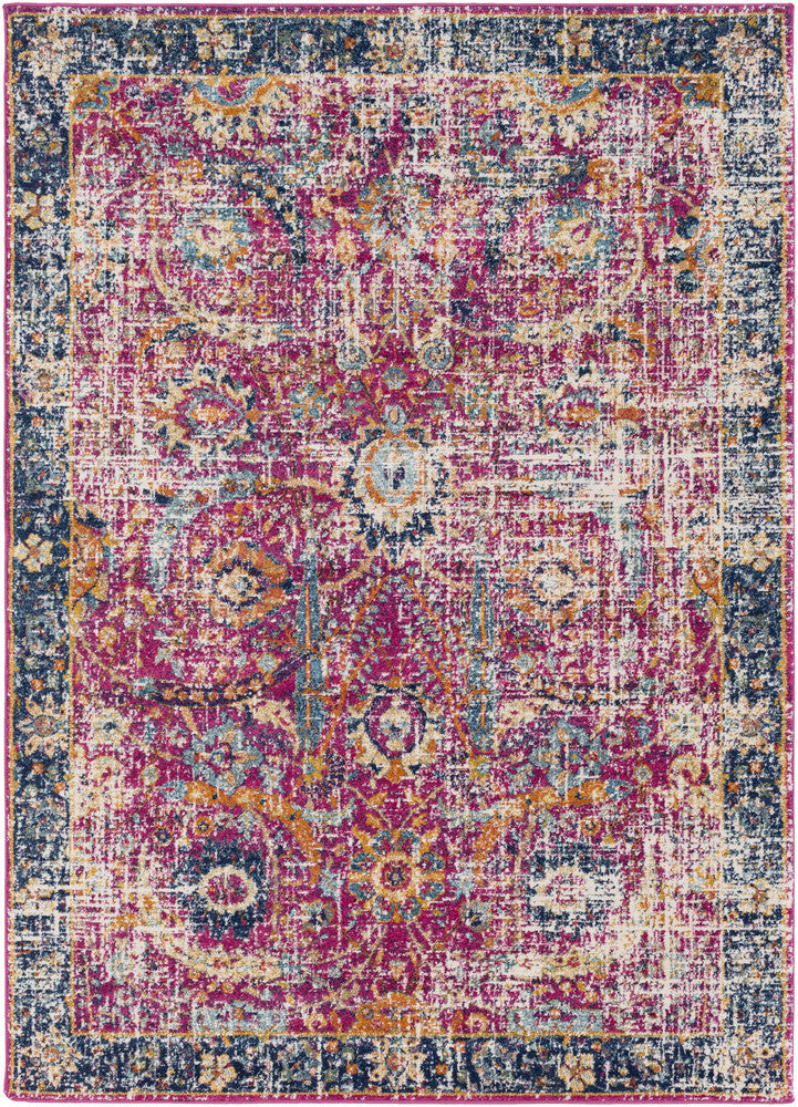 Surya Harput HAP-1013 Pink/Blue Area Rug 5'3'' X 7'3''