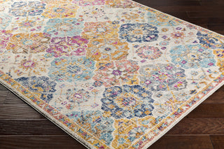 Surya Harput HAP-1018 Neutral/Orange Area Rug Closeup