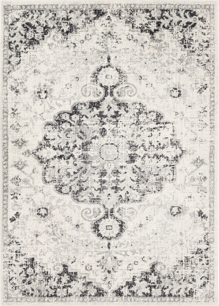 Surya Harput HAP-1061 Beige Light Gray Charcoal Black Area Rug main image