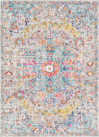 Surya Harput HAP-1063 Beige Saffron Light Gray Teal Burnt Orange Charcoal Garnet Dark Blue Area Rug main image