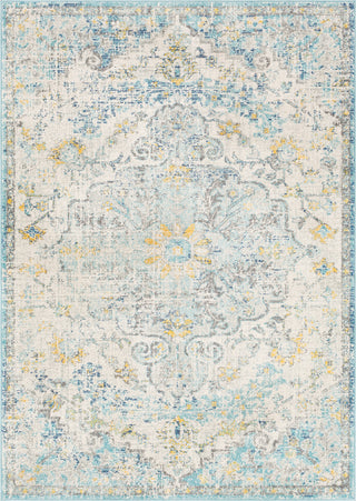 Surya Harput HAP-1065 Beige Saffron Light Gray Teal Charcoal Area Rug main image