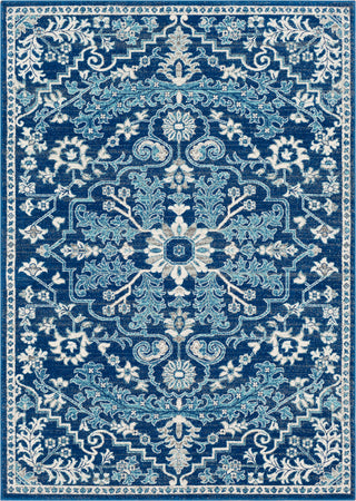 Surya Harput HAP-1068 Beige Light Gray Teal Dark Blue Area Rug main image