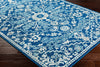 Surya Harput HAP-1068 Beige Light Gray Teal Dark Blue Area Rug Corner Image