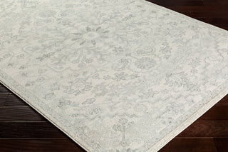 Surya Harput HAP-1069 Light Gray Charcoal Beige Area Rug Corner Image