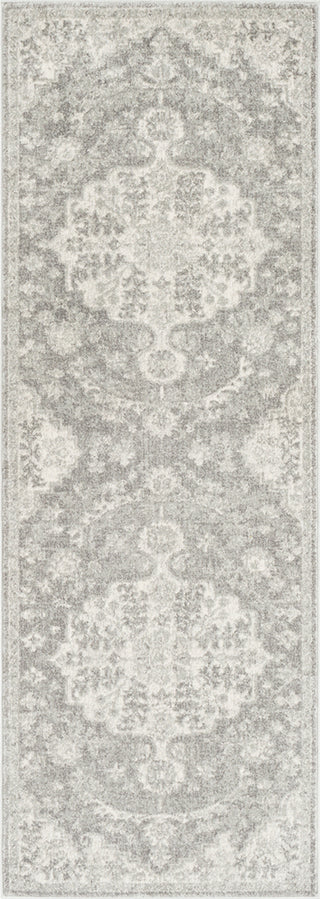 Surya Harput HAP-1071 Black Light Gray Charcoal Beige Area Rug Runner Image