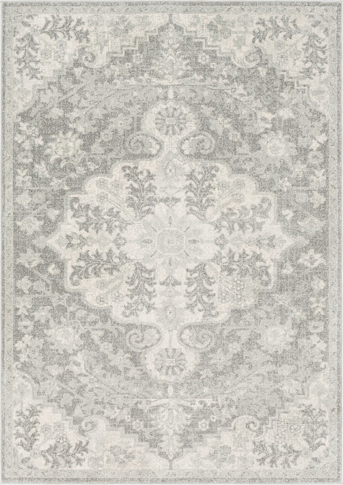 Surya Harput HAP-1071 Black Light Gray Charcoal Beige Area Rug main image