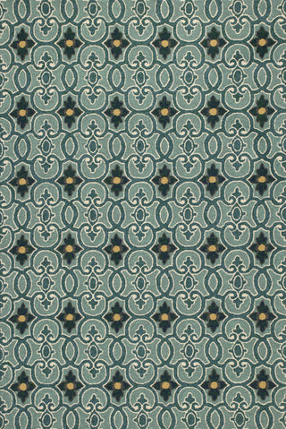 KAS Harbor 4202 Teal Scrollwork Hand Woven Area Rug
