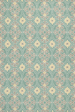 KAS Harbor 4215 Aqua Empire Hand Woven Area Rug