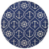 KAS Harbor 4220 Navy Marina Hand Woven Area Rug 