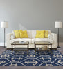 KAS Harbor 4220 Navy Marina Area Rug Main Image Feature