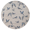 KAS Harbor 4221 Ivory Birds On A Wire Hand Woven Area Rug 