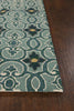 KAS Harbor 4202 Teal Scrollwork Area Rug 