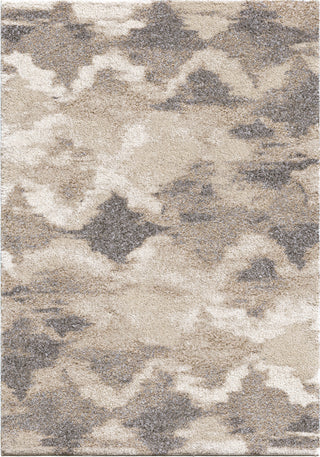 Orian Rugs Super Shag Harlequin Beige Area Rug Main Image