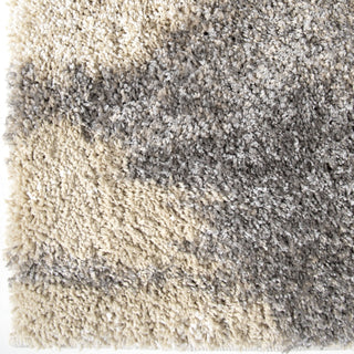 Orian Rugs Super Shag Harlequin Beige Area Rug Close up