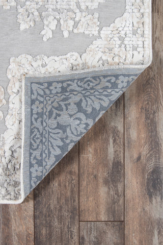 Momeni Harlow HLW-4 Grey Area Rug Room Image