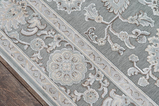 Momeni Harlow HLW-8 Grey Area Rug Close up