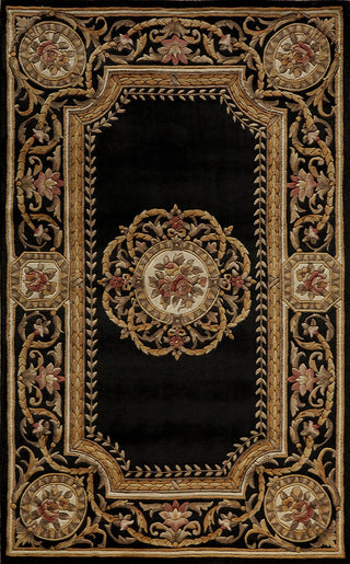 Momeni Harmony HA-12 Black Area Rug 