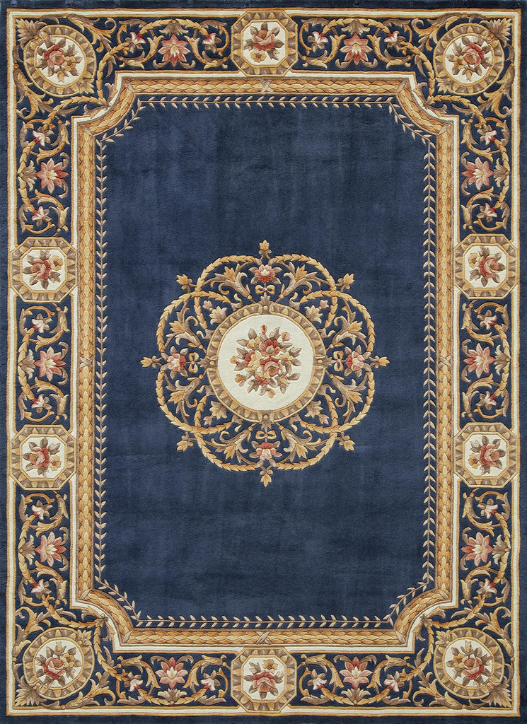 Momeni Harmony HA-12 Blue Area Rug main image
