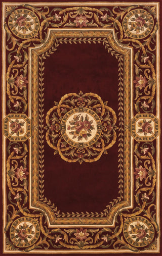 Momeni Harmony HA-12 Burgundy Area Rug 