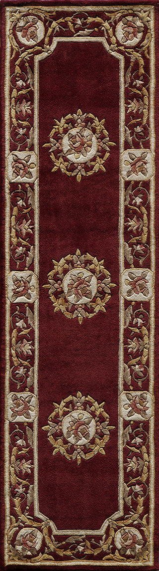 Momeni Harmony HA-12 Burgundy Area Rug Runner