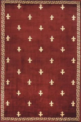 Momeni Harmony HA-19 Burgundy Area Rug main image