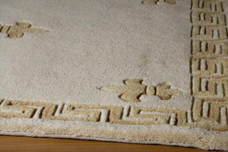 Momeni Harmony HA-19 Ivory Area Rug Corner Shot