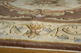 Momeni Harmony HA-24 Cocoa Area Rug Corner Shot