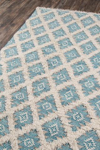 Momeni Harper HAR-1 Aqua Area Rug