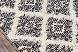 Momeni Harper HAR-1 Black Area Rug Close up