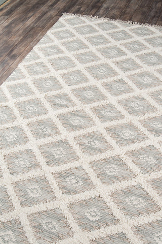 Momeni Harper HAR-1 Grey Area Rug Corner Image